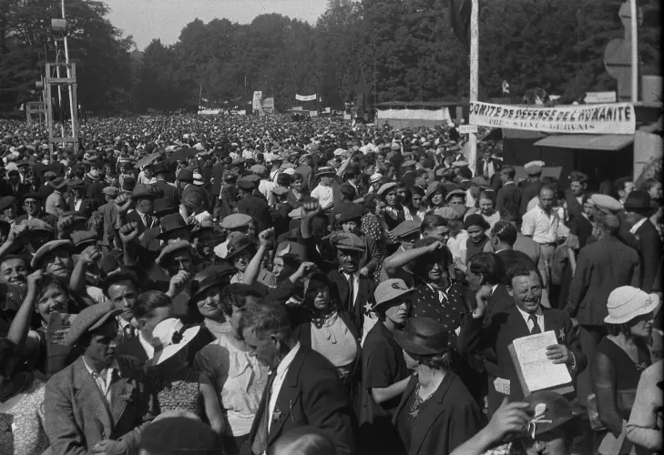 Rassemblement antifasciste du 23 juin 1935 à Montreuil.