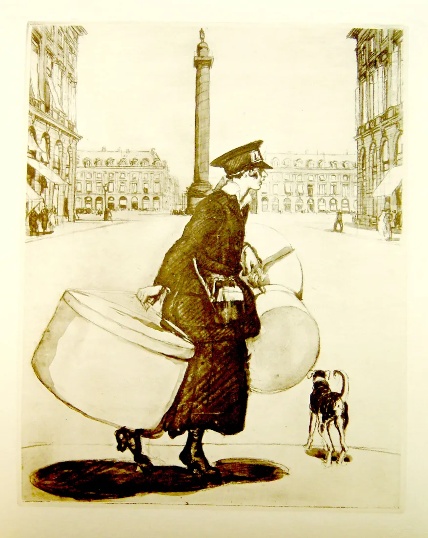 La coursière, coll. Bibliothèque Marguerite Durand