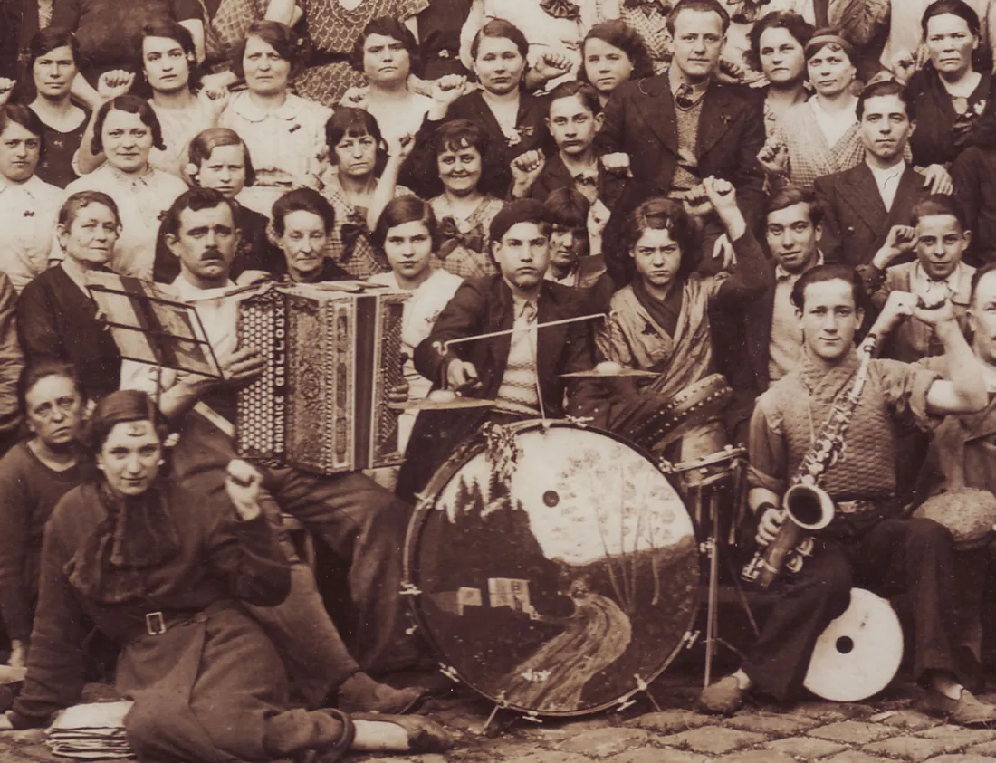 Photographie anonyme, 15x11cm, coll. RADAR. Détail.