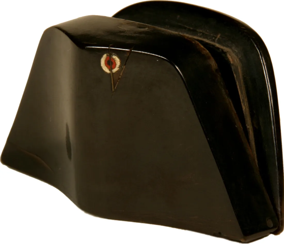 Boîte à priser, bois laqué, sdnl., coll. mhv